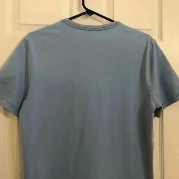 Banana Republic Blue T-Shirt Front Pocket Medium - Picture 12 of 16